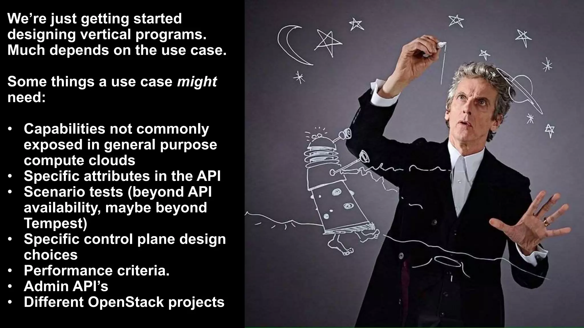 45
If you use some less
widely deployed
projects, you
probably care about
them…a lot.
(Project devs do too.)
 