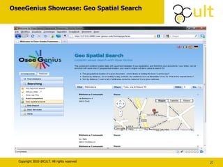 OseeGenius Showcase: Geo Spatial Search 