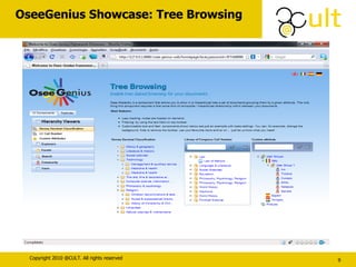 OseeGenius Showcase: Tree Browsing 