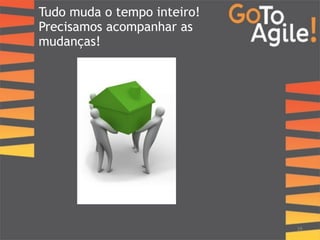 Tudo muda o tempo inteiro! 
Precisamos acompanhar as 
mudanças! 
39 
 