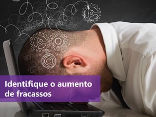 www.agendor.com.br
Identifique o aumento
de fracassos
 