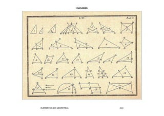 EUCLIDES
ELEMENTOS DE GEOMETRIA 214
 