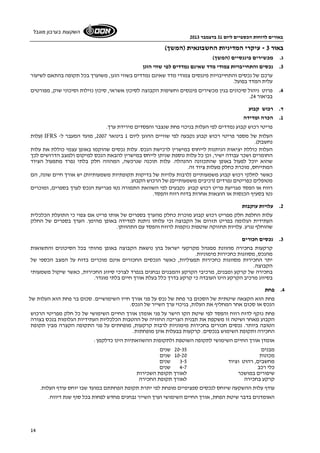 באורים לדוחות הכספיים ליום 31 בדצמבר 2013 
השקעות בערבון מוגבל 
14 
באור 3 - עיקרי המדיניות החשבונאית (המשך) 
ג. מכשירים פיננסיים (המשך) 
3. נכסים והתחייבויות צמודי מדד שאינם נמדדים לפי שווי הוגן 
ערכם של נכסים והתחייבויות פיננסים צמודי מדד שאינם נמדדים בשווי הוגן, משוערך בכל תקופה בהתאם לשיעור 
עלית המדד בפועל. 
4. פרוט ניהול סיכונים בגין מכשירים פיננסים וחשיפות הקבוצה לסיכון אשראי, סיכון נזילות וסיכוני שוק, מפורטים 
. בביאור 24 
ד. רכוש קבוע 
1. הכרה ומדידה 
פריטי רכוש קבוע נמדדים לפי העלות בניכוי פחת שנצבר והפסדים מירידת ערך. 
עלות ) IFRS - העלות של מספר פריטי רכוש קבוע נקבעה לפי שוויים ההוגן ליום 1 בינואר 2007 , מועד המעבר ל 
נחשבת). 
העלות כוללת יציאות הניתנות לייחוס במישרין לרכישת הנכס. עלות נכסים שהוקמו באופן עצמי כוללת את עלות 
החומרים ושכר עבודה ישיר, וכן כל עלות נוספת שניתן לייחס במישרין להבאת הנכס למיקום ולמצב הדרושים לכך 
שהוא יוכל לפעול באופן שהתכוונה ההנהלה. עלות תוכנה שנרכשה, המהווה חלק בלתי נפרד מתפעול הציוד 
המתייחס, מוכרת כחלק מעלות ציוד זה. 
כאשר לחלקי רכוש קבוע משמעותיים (לרבות עלויות של בדיקות תקופתיות משמעותיות) יש אורך חיים שונה, הם 
מטופלים כפריטים נפרדים (רכיבים משמעותיים) של הרכוש הקבוע. 
רווח או הפסד מגריעת פריט רכוש קבוע נקבעים לפי השוואת התמורה נטו מגריעת הנכס לערך בספרים, ומוכרים 
נטו בסעיף הכנסות או הוצאות אחרות בדוח רווח והפסד. 
2. עלויות עוקבות 
עלות החלפת חלק מפריט רכוש קבוע מוכרת כחלק מהערך בספרים של אותו פריט אם צפוי כי התועלת הכלכלית 
העתידית הגלומה בפריט תזרום אל הקבוצה וכי עלותו ניתנת למדידה באופן מהימן. הערך בספרים של החלק 
שהוחלף נגרע. עלויות תחזוקה שוטפות נזקפות לרווח והפסד עם התהוותן. 
3. נכסים חכורים 
קרקעות בחכירה מהוונת ממנהל מקרקעי ישראל בהן נושאת הקבוצה באופן מהותי בכל הסיכונים והתשואות 
מהנכס, מסווגות כחכירות מימוניות. 
יתר החכירות מסווגות כחכירות תפעוליות, כאשר הנכסים החכורים אינם מוכרים בדוח על המצב הכספי של 
הקבוצה. 
בחכירה של קרקע ומבנים, מרכיבי הקרקע והמבנים נבחנים בנפרד לצרכי סיווג החכירות, כאשר שיקול משמעותי 
בסיווג מרכיב הקרקע הינו העובדה כי קרקע בדרך כלל בעלת אורך חיים בלתי מוגדר. 
4. פחת 
פחת הוא הקצאה שיטתית של הסכום בר פחת של נכס על פני אורך חייו השימושיים. סכום בר פחת הוא העלות של 
הנכס או סכום אחר המחליף את העלות, בניכוי ערך השייר של הנכס. 
פחת נזקף לדוח רווח והפסד לפי שיטת הקו הישר על פני אומדן אורך החיים השימושי של כל חלק מפריטי הרכוש 
הקבוע מאחר ושיטה זו משקפת את תבנית הצריכה החזויה של ההטבות הכלכליות העתידיות הגלומות בנכס בצורה 
הטובה ביותר. נכסים חכורים בחכירות מימוניות לרבות קרקעות, מופחתים על פני התקופה הקצרה מבין תקופת 
החכירה ותקופת השימוש בנכסים. קרקעות בבעלות אינן מופחתות. 
אומדן אורך החיים השימושי לתקופה השוטפת ולתקופות ההשוואתיות הינו כדלקמן: 
מבנים 20-35 שנים 
מכונות 10-20 שנים 
מחשבים, רהוט וציוד 3-5 שנים 
כלי רכב 4-7 שנים 
שיפורים במושכר לאורך תקופת השכירות 
קרקע בחכירה לאורך תקופת החכירה 
עודף עלות ההשקעה שיוחס לנכסים ספציפיים מופחת לפי יתרת תקופת הפחתתם במועד שבו יוחס עודף העלות. 
האומדנים בדבר שיטת הפחת, אורך החיים השימושי וערך השייר נבחנים מחדש לפחות בכל סוף שנת דיווח. 
 