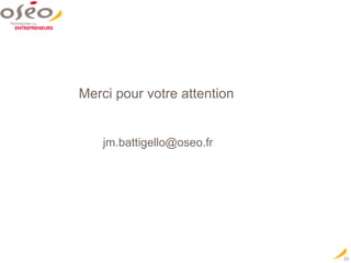 Merci pour votre attention   [email_address] 