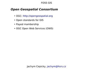 Free and Open Source GIS | PDF