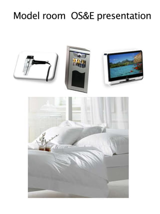 Model room OS&E presentation
 