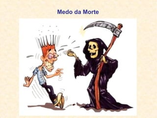 Nós espíritas, via de regra, não colocamos
em prática o que aprendemos, pois, embora
acreditarmos que, após a morte, a vida con-
tinua, não queremos largar mão dessa vida,
mesmo que a nossa saúde esteja debilitada.
 
