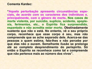 Os espíritas diante da morte