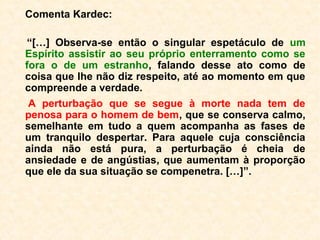 Os espíritas diante da morte