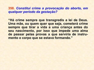 738, b) - Mas, nem por isso as vítimas des-
ses flagelos deixam de o ser.
“Se considerásseis a vida qual ela é e quão
pouca coisa representa com relação ao infi-
nito, menos importância lhe daríeis. Em ou-
tra vida, essas vítimas acharão ampla com-
pensação aos seus sofrimentos, se soube-
rem suportá-los sem murmurar.”
 