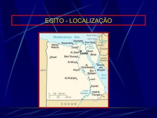 EGITO - LOCALIZAÇÃO 