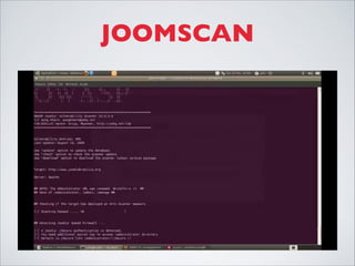 JOOMSCAN
 