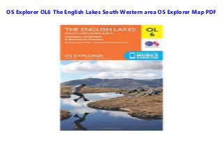 OS Explorer OL6 The English Lakes South Western area OS Explorer Map PDF
 