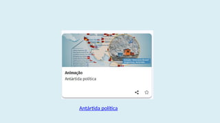 Antártida política
 