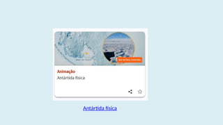 Antártida física
 