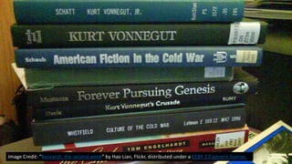 Image	Credit:	“Research,	the	second	week”	by	Hao Lian,	Flickr,	distributed	under	a	CCBY	2.0	generic	license.
 