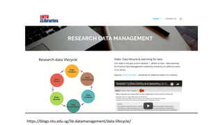 https://blogs.ntu.edu.sg/lib-datamanagement/data-lifecycle/
 