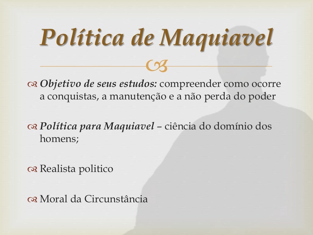 Os Fins Justificam Os Meios Quem Disse