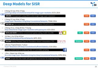 [OSGeo-KR Tech Workshop] Deep Learning for Single Image Super ...