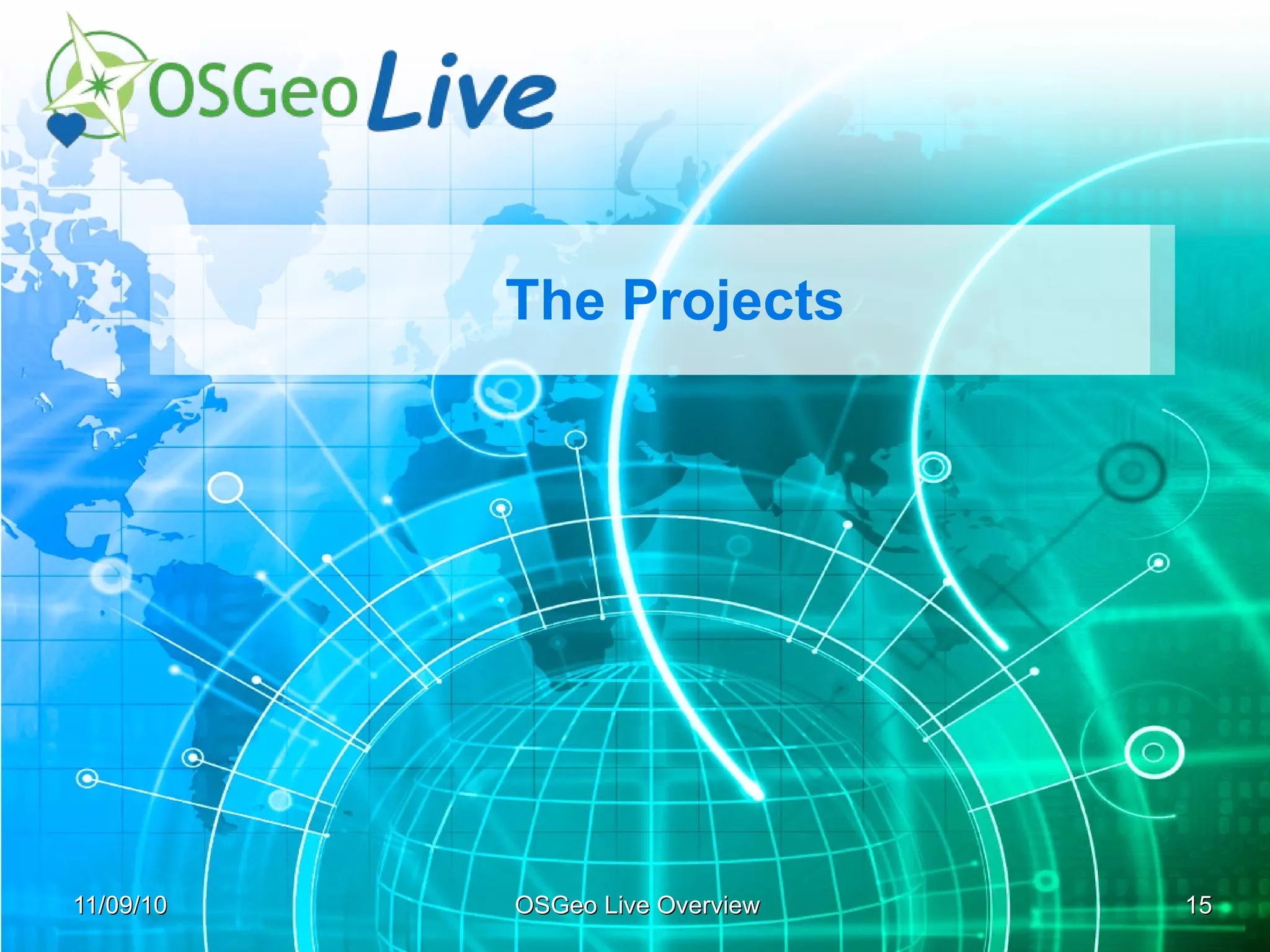 FOSS4G 2009 – Version 2 Version 2.0 “Arramagong” produced by LISAsoft 