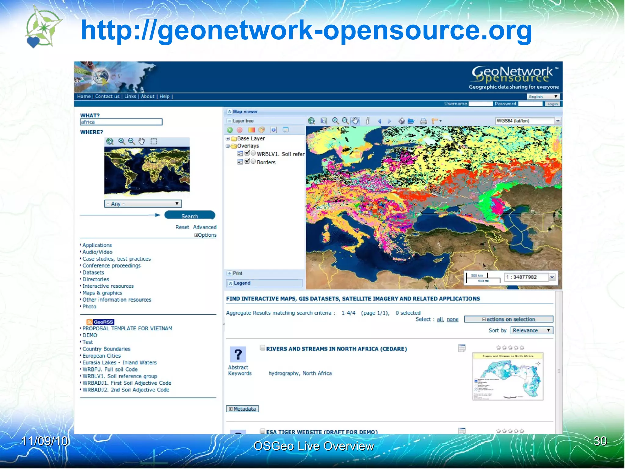 Autodesk: Hired Trevor Wekel to package up MapGuide Open Source for inclusion OSDM Paid for a QA run of the Project Overviews Information Center for the Env. At University of California 