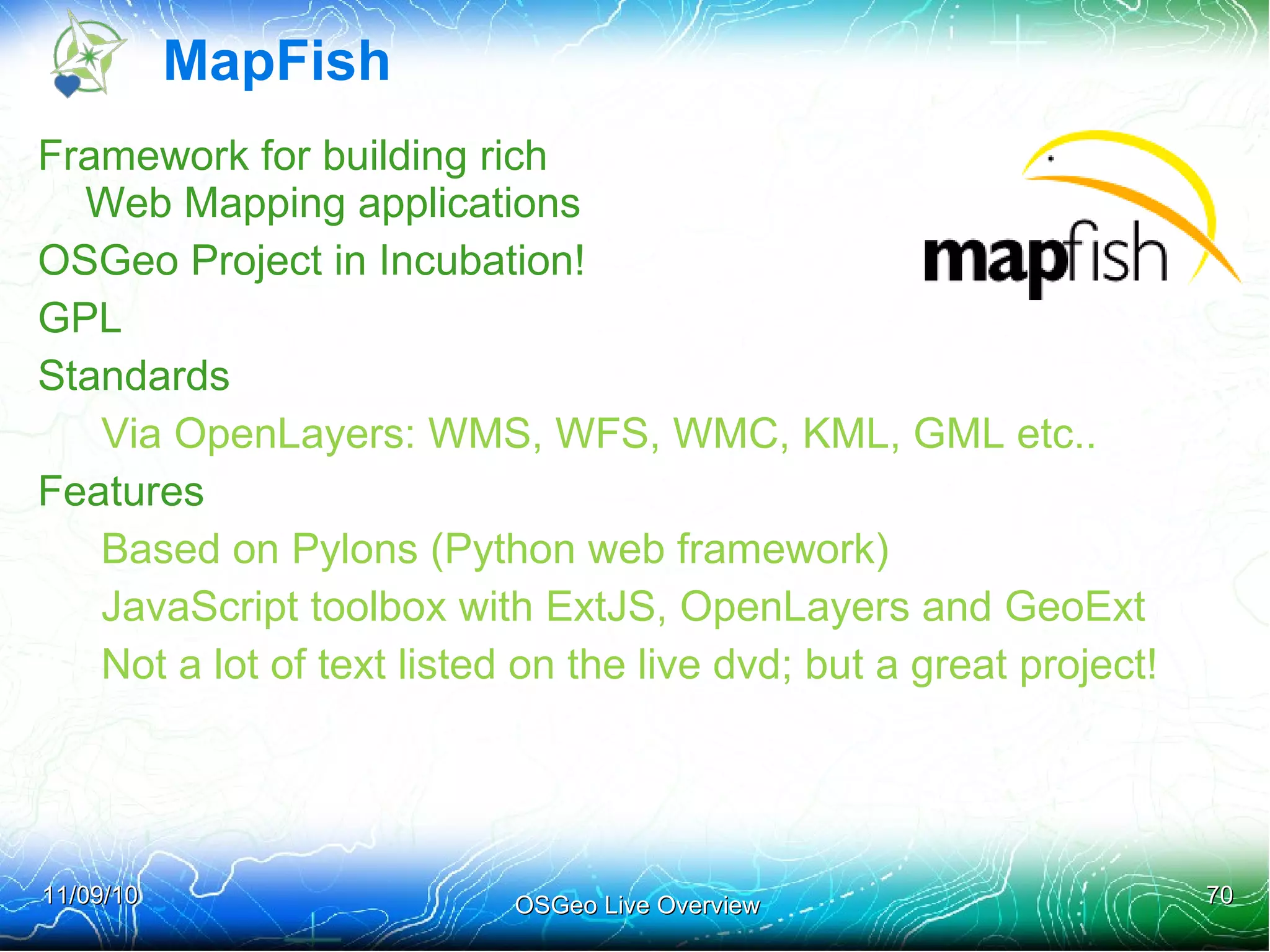 Intersection Algorithm Back-end algorithms available through: Sextante 