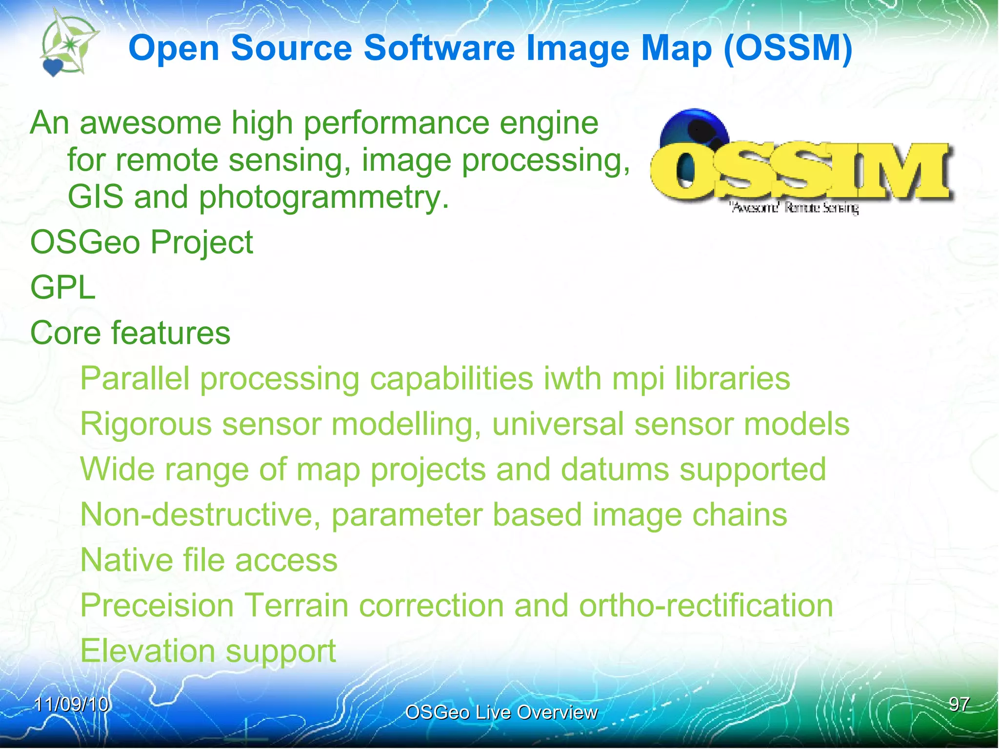 Web Feature Service offering WFS-T for editing 