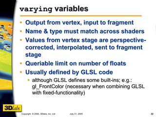 GLSL Shading with OpenSceneGraph | PDF