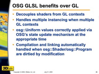 GLSL Shading with OpenSceneGraph | PDF