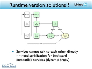 Building LinkedIn's Next Generation  Architecture with OSGi