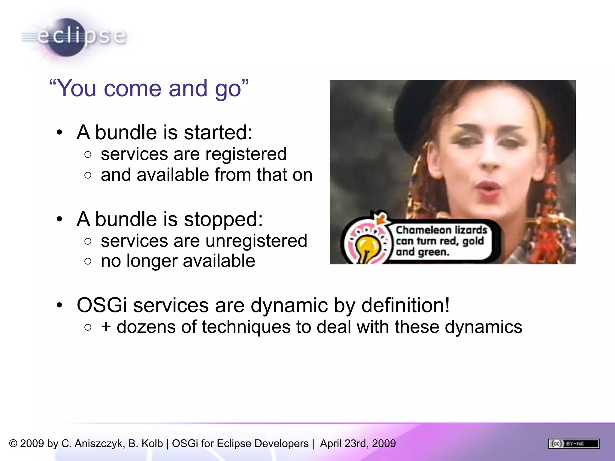 OSGi For Eclipse Developers
