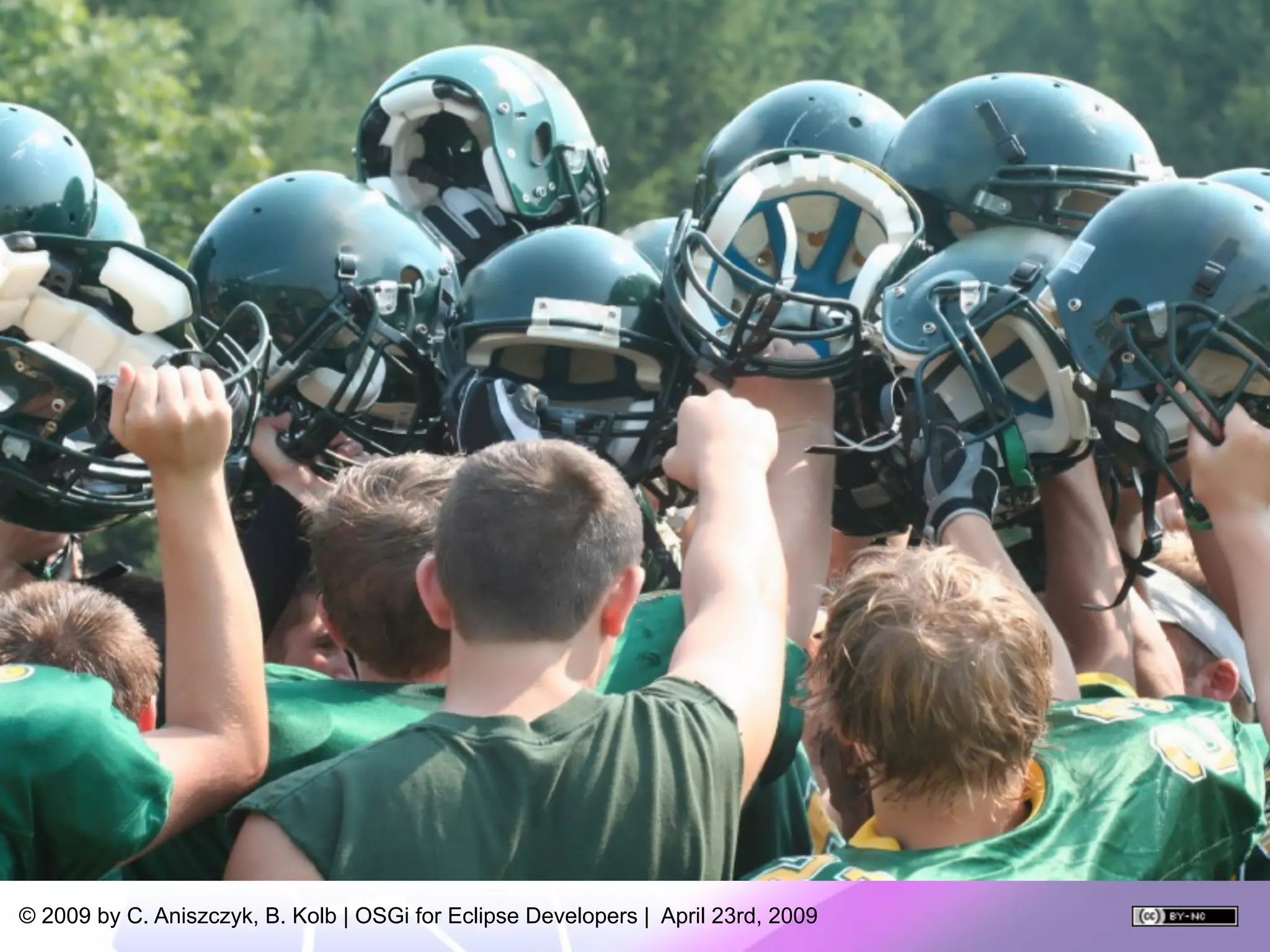 OSGi For Eclipse Developers