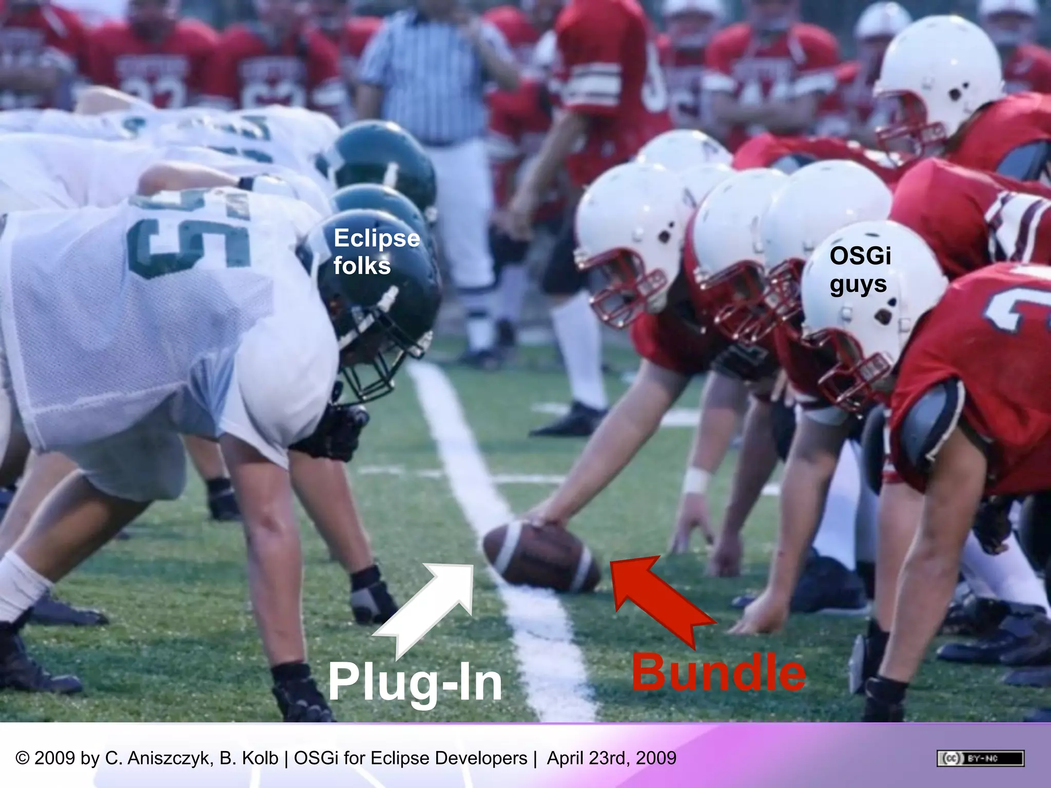 OSGi For Eclipse Developers