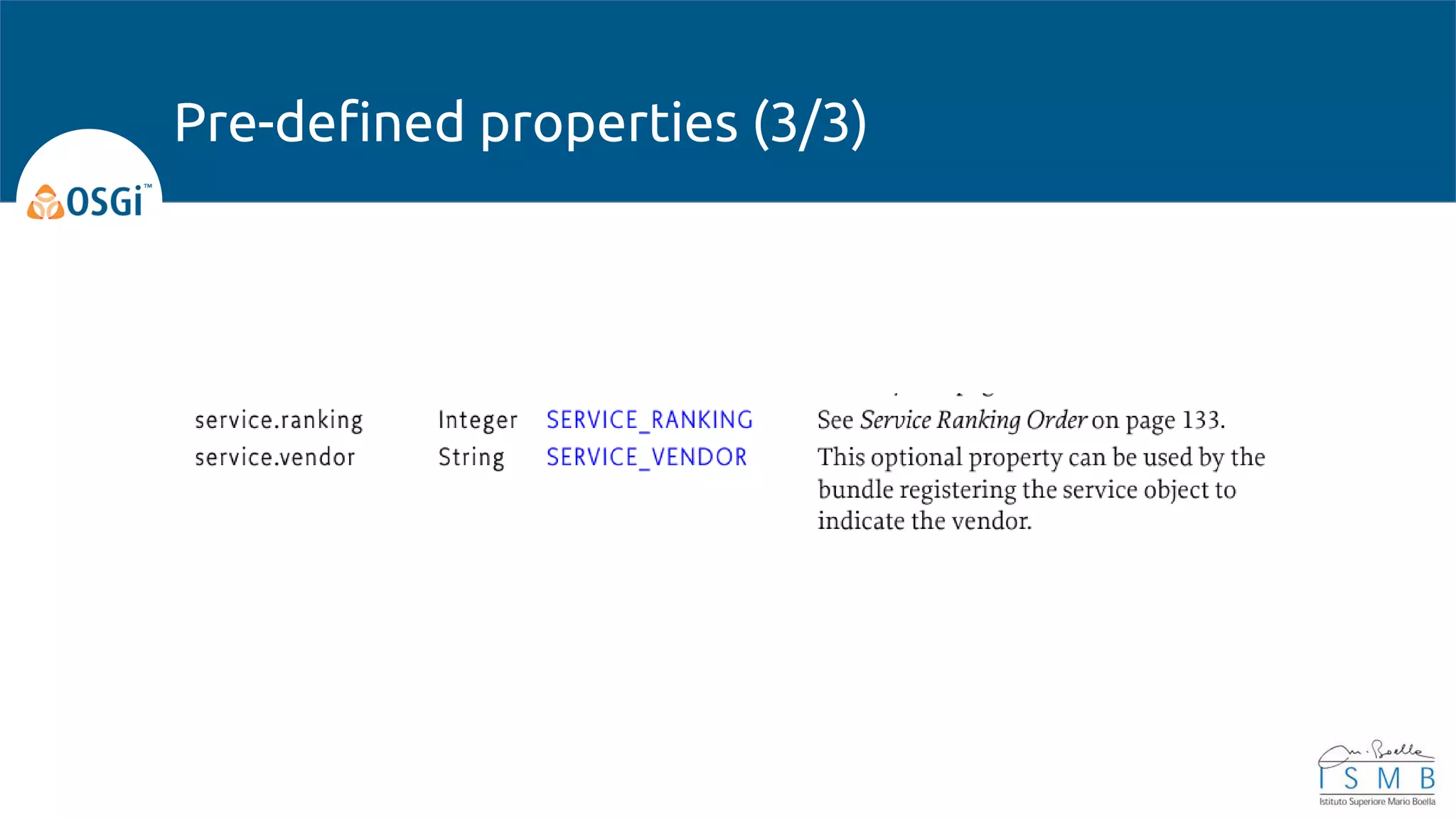 Pre-defined properties (3/3)
 