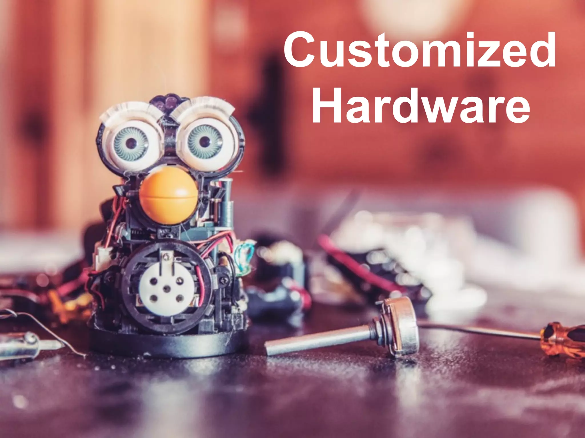 November 2015OSGi IoT Demo & Contest 2015 © 2008-2015 OSGi Alliance. All Rights Reserved7
Customized
Hardware
 