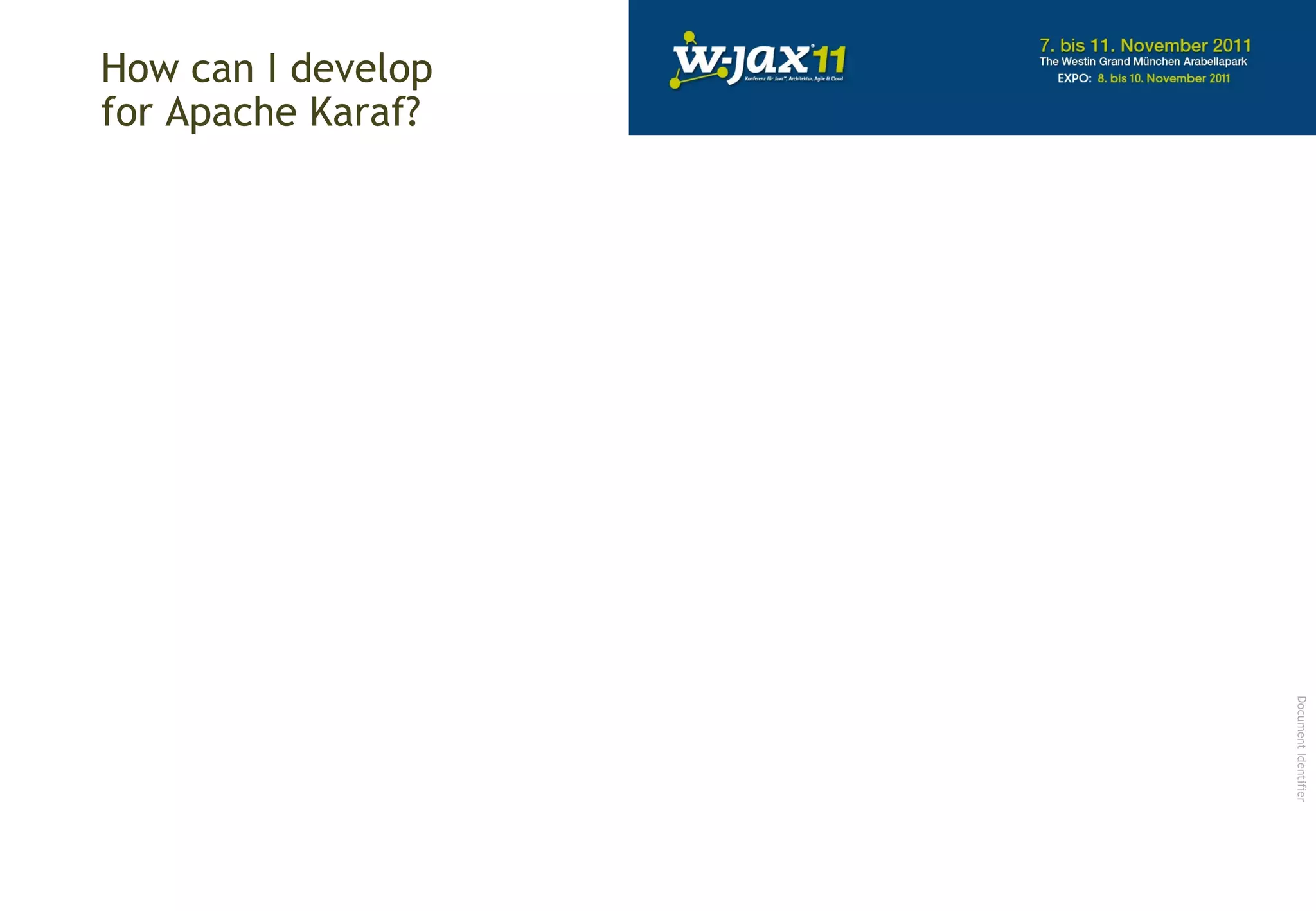 What is Apache Karaf? 