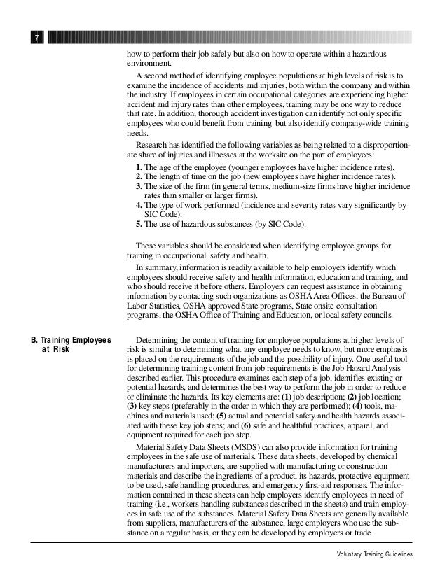 on the job training guidelines Administrators of the on-the-job training program reserve the right to amend these program guidelines at any time, without advance notice, and to deviate from these guidelines when such deviation is deemed to be in the best interests of the on-the-job. on the job training guidelines Administrators of the on-the-job training program reserve the right to amend these program guidelines at any time, without advance notice, and to deviate from these guidelines when such deviation is deemed to be in the best interests of the on-the-job.