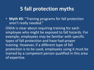 Osha 3 step fall protection | PPTX