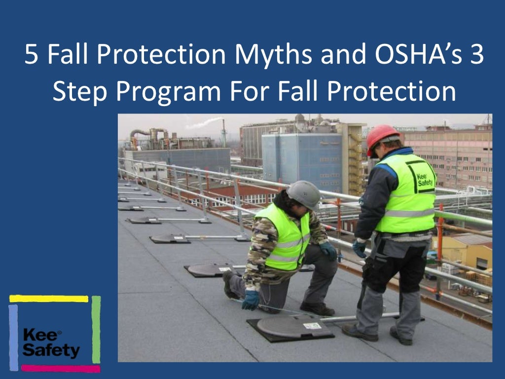 Osha 3 step fall protection