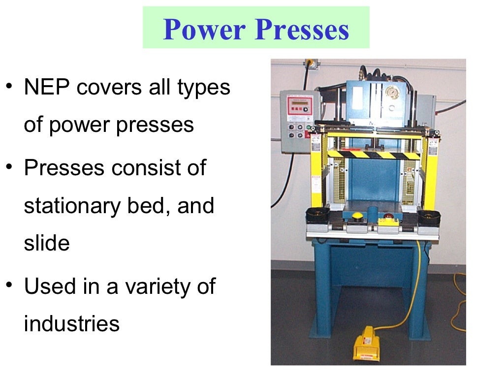 OSHA 10 Hour Machine Guarding 2