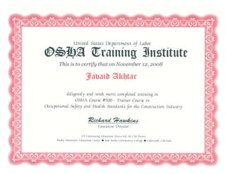 Osha certificates (3)