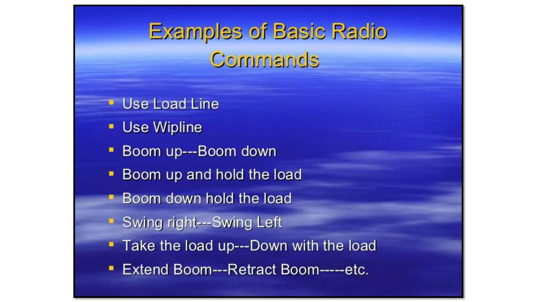 Crane Safety and Rigging