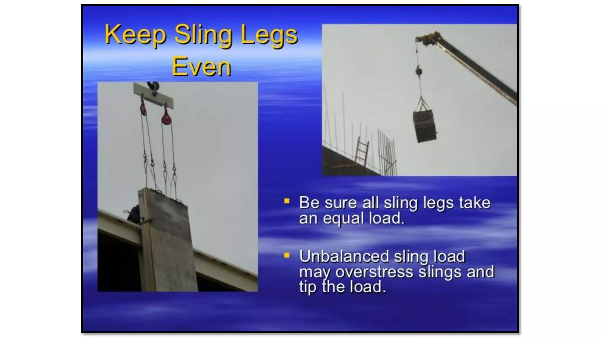 Crane Safety and Rigging