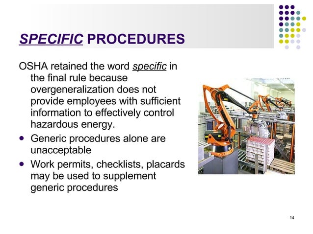 Osha Lockout Tagout | PPT