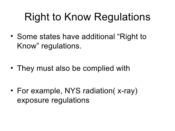 Osha Regulations Osha Regulations