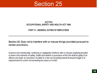 OSHA Scribd presentation 2021-OSHA 1994 | PPT