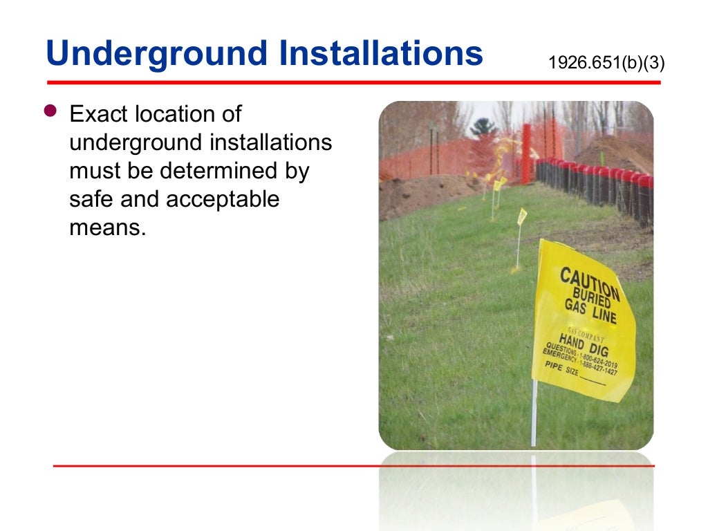 OSHA Trenching and Excavation Requirements