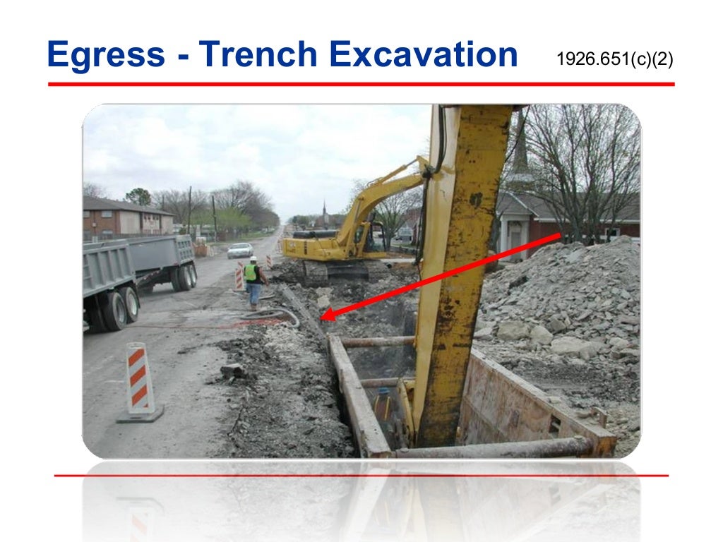 OSHA Trenching and Excavation Requirements