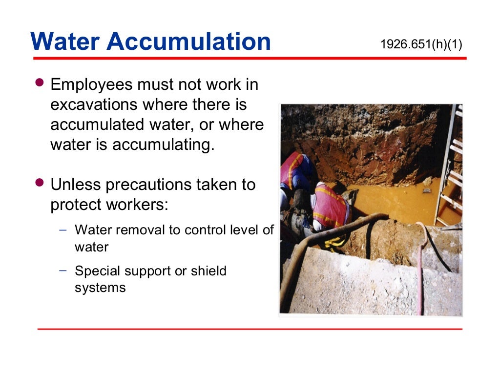 OSHA Trenching and Excavation Requirements