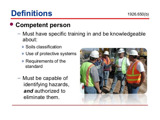 Osha Trenching And Excavation Requirements